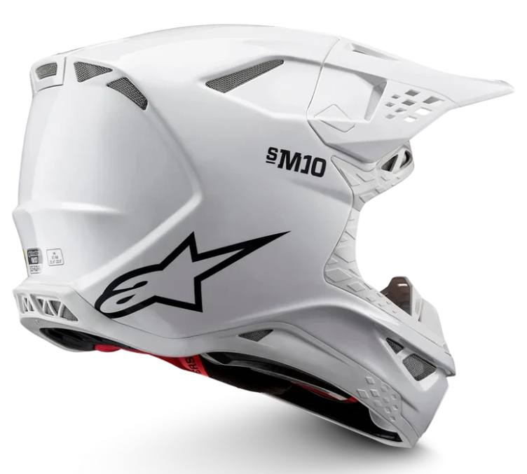 ALPINESTARS SUPERTECH M10 WHITE GLOSSY
