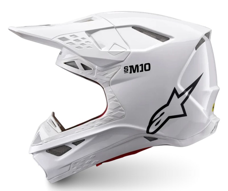 ALPINESTARS SUPERTECH M10 WHITE GLOSSY