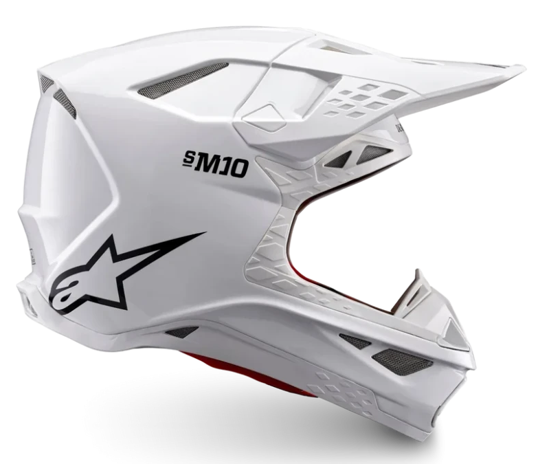 ALPINESTARS SUPERTECH M10 WHITE GLOSSY