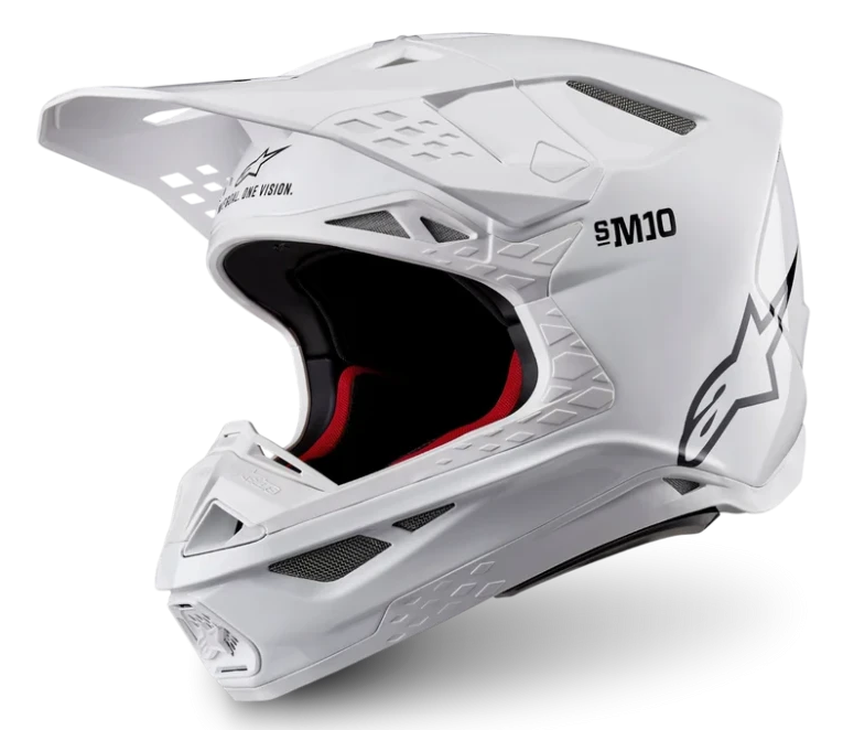 ALPINESTARS SUPERTECH M10 WHITE GLOSSY