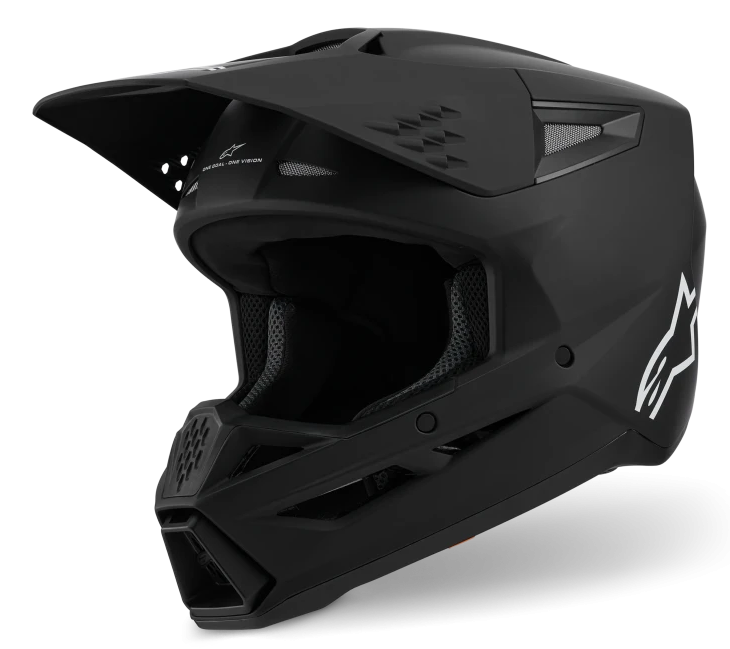 ALPINESTARS S-M3 SOLID BLACK MATT