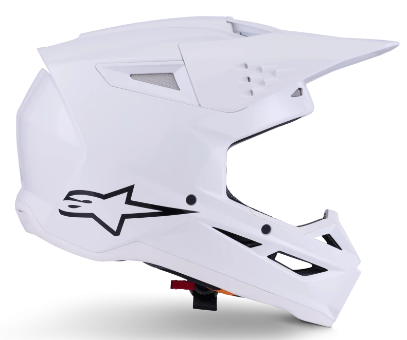 ALPINESTARS S-M3 SOLID WHITE GLOSSY