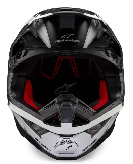ALPINESTARS SUPERTECH M10 AMPRESS BLACK / WHITE MATT