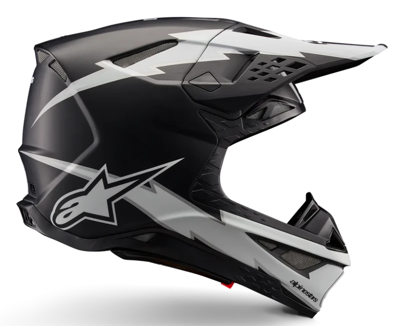 ALPINESTARS SUPERTECH M10 AMPRESS BLACK / WHITE MATT
