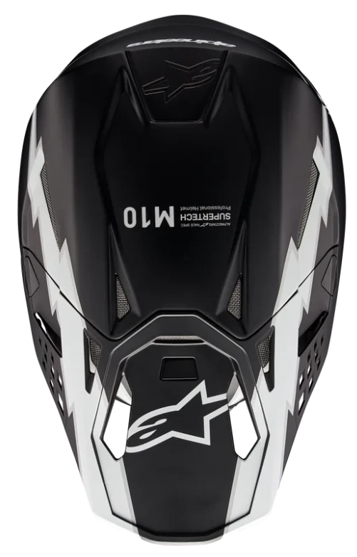 ALPINESTARS SUPERTECH M10 AMPRESS BLACK / WHITE MATT