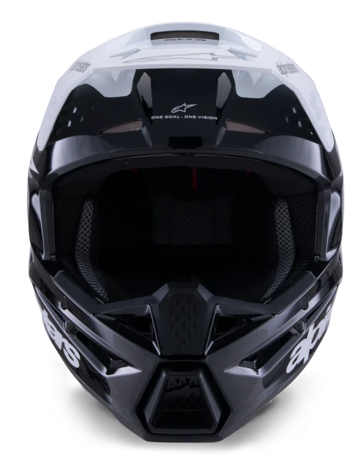 ALPINESTARS S-M3 RADIUM BLACK / WHITE / GRAY GLOSSY