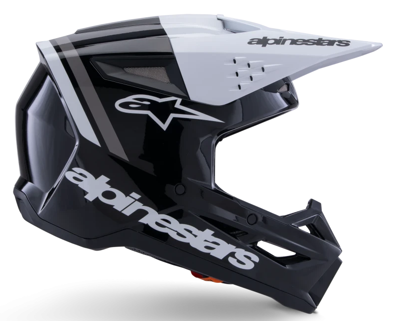 ALPINESTARS S-M3 RADIUM BLACK / WHITE / GRAY GLOSSY