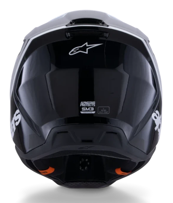 ALPINESTARS S-M3 RADIUM BLACK / WHITE / GRAY GLOSSY