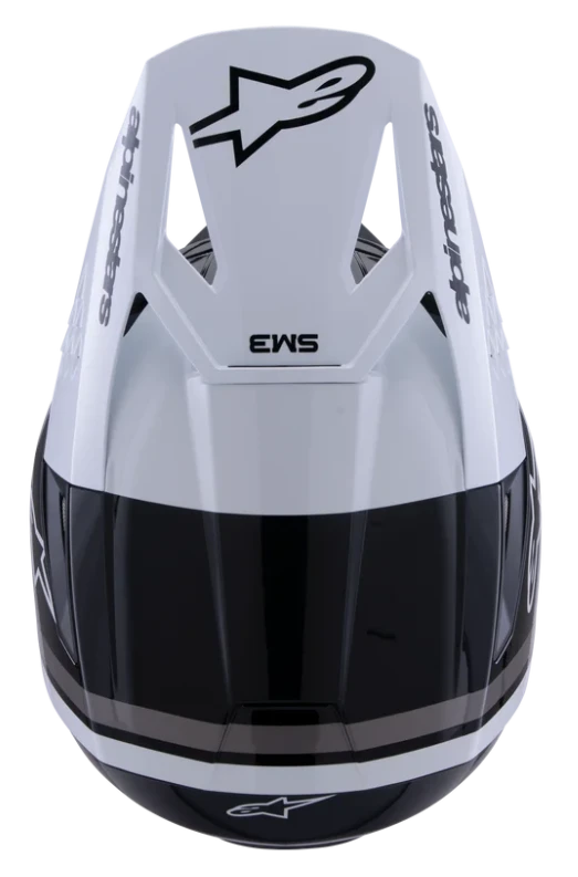 ALPINESTARS S-M3 RADIUM BLACK / WHITE / GRAY GLOSSY