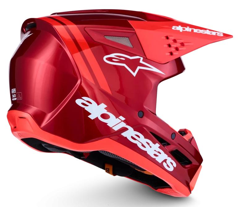 ALPINESTARS S-M3 RADIUM RED MOTORCHROME / RED FLUO / WHITE GLOSSY