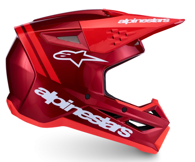 ALPINESTARS S-M3 RADIUM RED MOTORCHROME / RED FLUO / WHITE GLOSSY