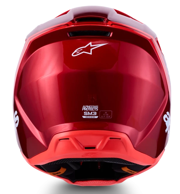 ALPINESTARS S-M3 RADIUM RED MOTORCHROME / RED FLUO / WHITE GLOSSY