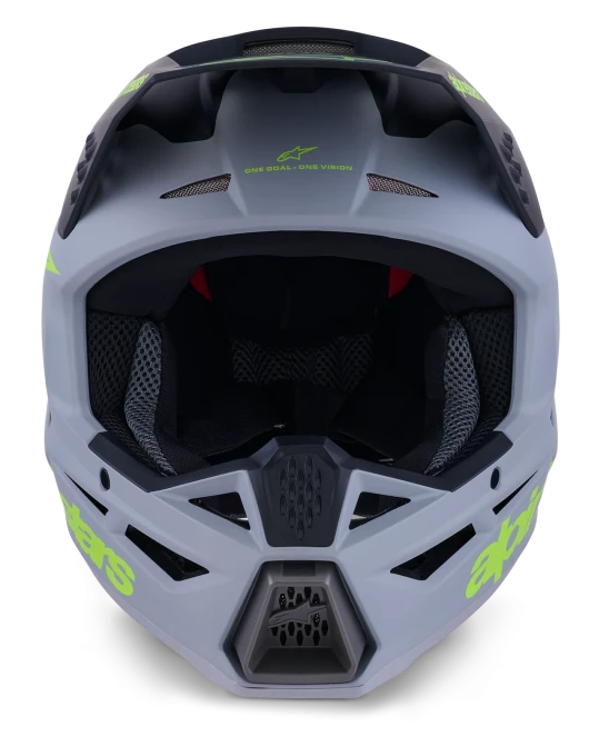 ALPINESTARS S-M3 RADIUM GRAY / BLACK / YELLOW FLUO MATT