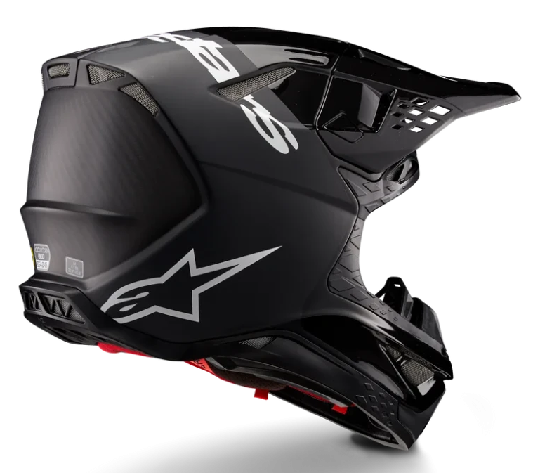 ALPINESTARS SUPERTECH M10 FLOOD BLACK / DARK GRAY / MIRROR GLOSSY