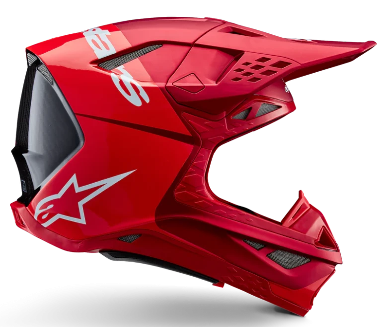 ALPINESTARS SUPERTECH M10 FLOOD RED FLUO / RED MIRROR GLOSSY