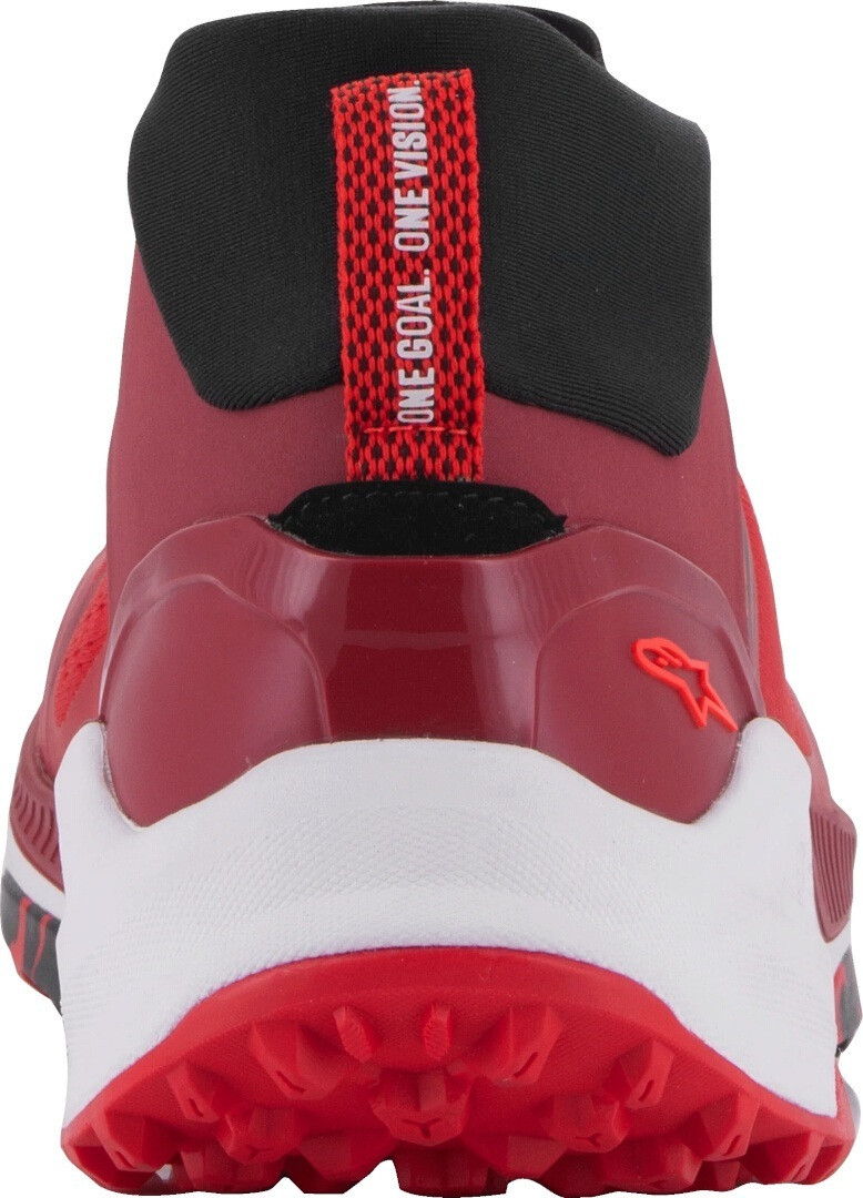 Alpinestars Meta XR V2 Bright Red / Dark Red / White Shoes