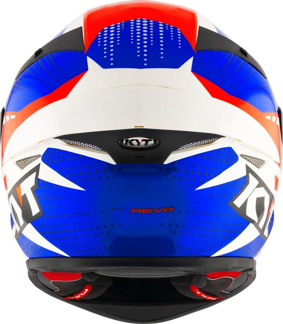 Kyt TT-Revo Gear Blue / Red