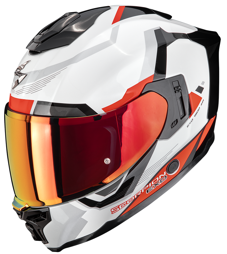 SCORPION EXO-1500 AIR ARENA WHITE / RED