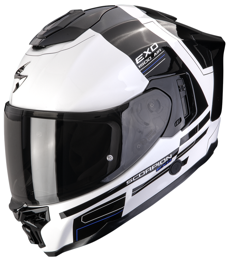 SCORPION EXO-1500 AIR DUAL WHITE / BLACK / BLUE