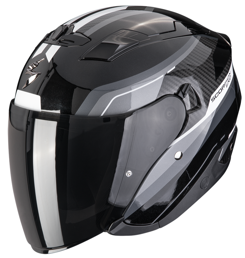 SCORPION EXO-230 HIPE BLACK / SILVER