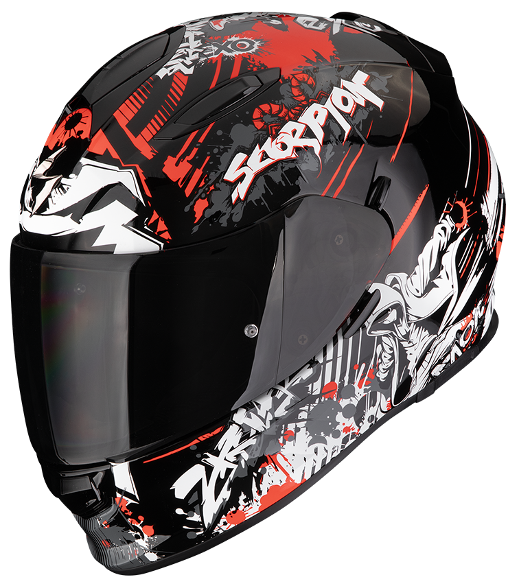 SCORPION EXO-491 SPECTOR BLACK / RED