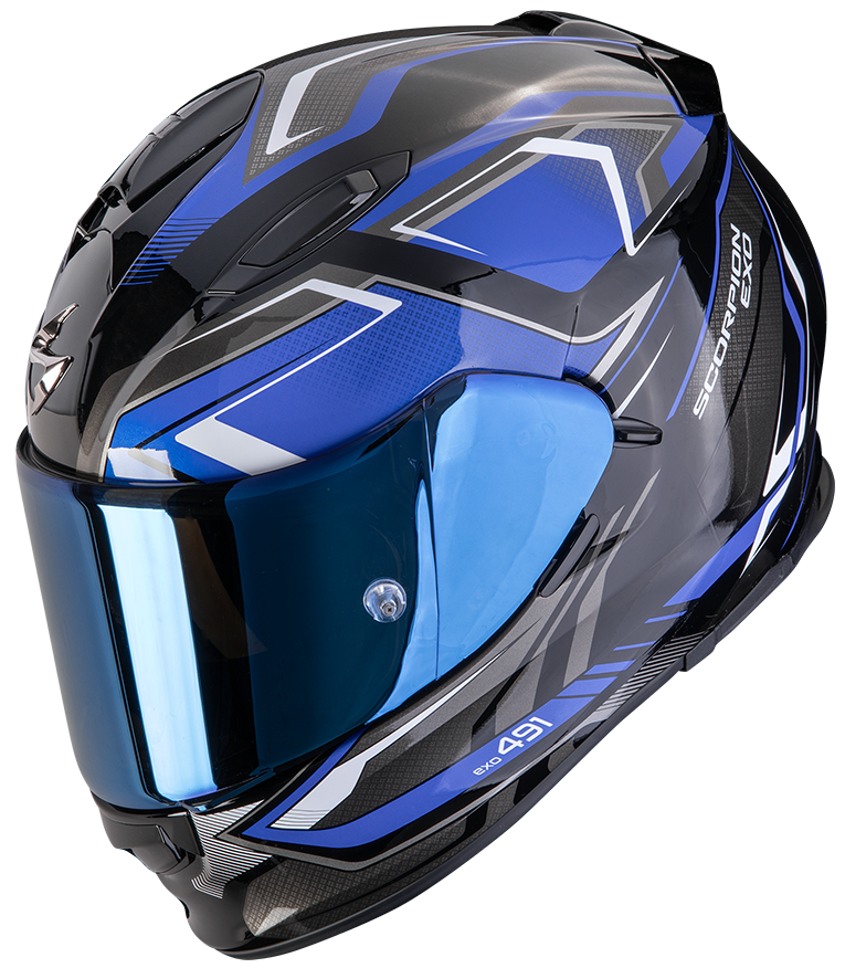 SCORPION EXO-491 ZUMO BLACK / BLUE