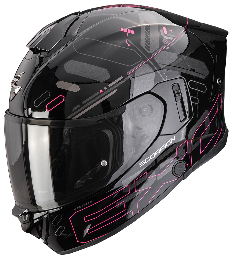 SCORPION EXO-530 AIR FOND BLACK / PINK