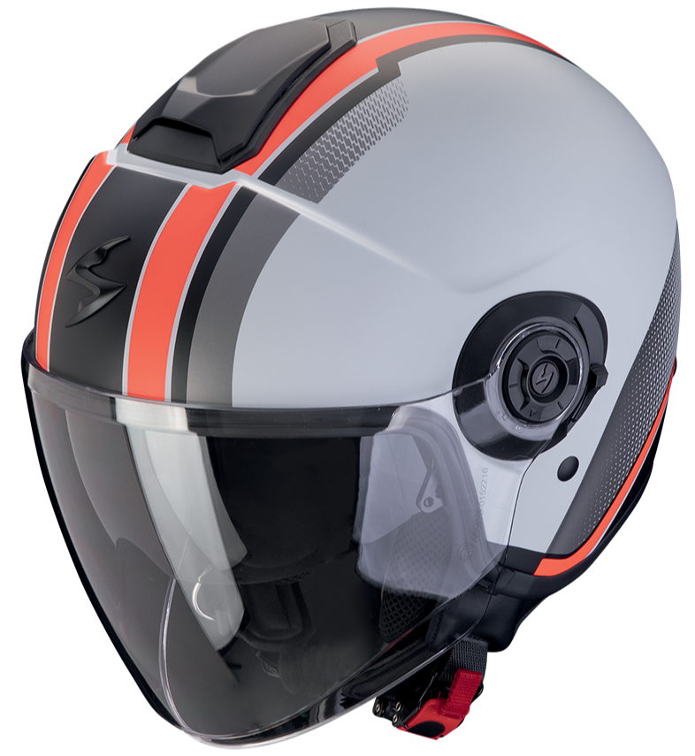 SCORPION EXO-CITY II VEL MATT GREY / RED