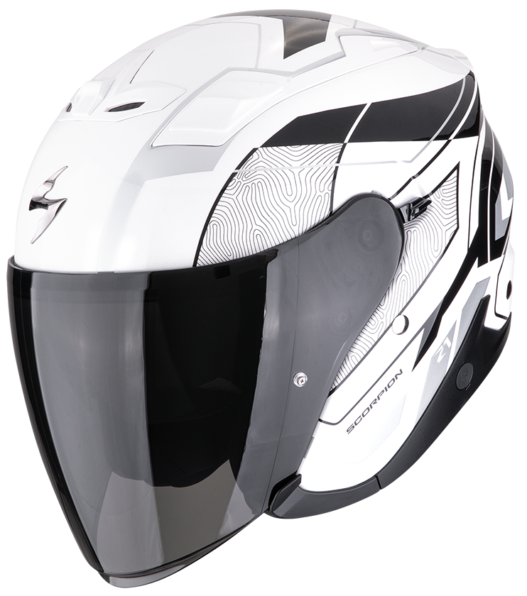 SCORPION EXO-Z1 VUE WHITE / BLACK / SILVER