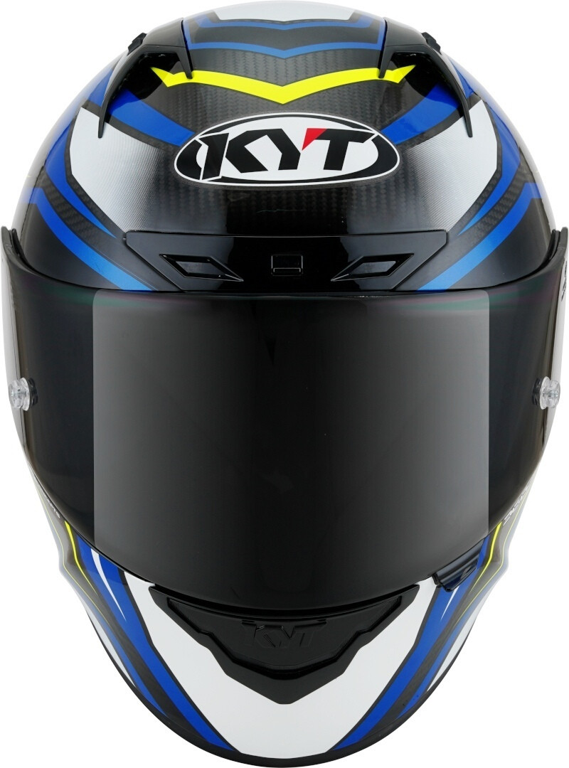 Kyt NZ-Race Carbon Stride Blue / White
