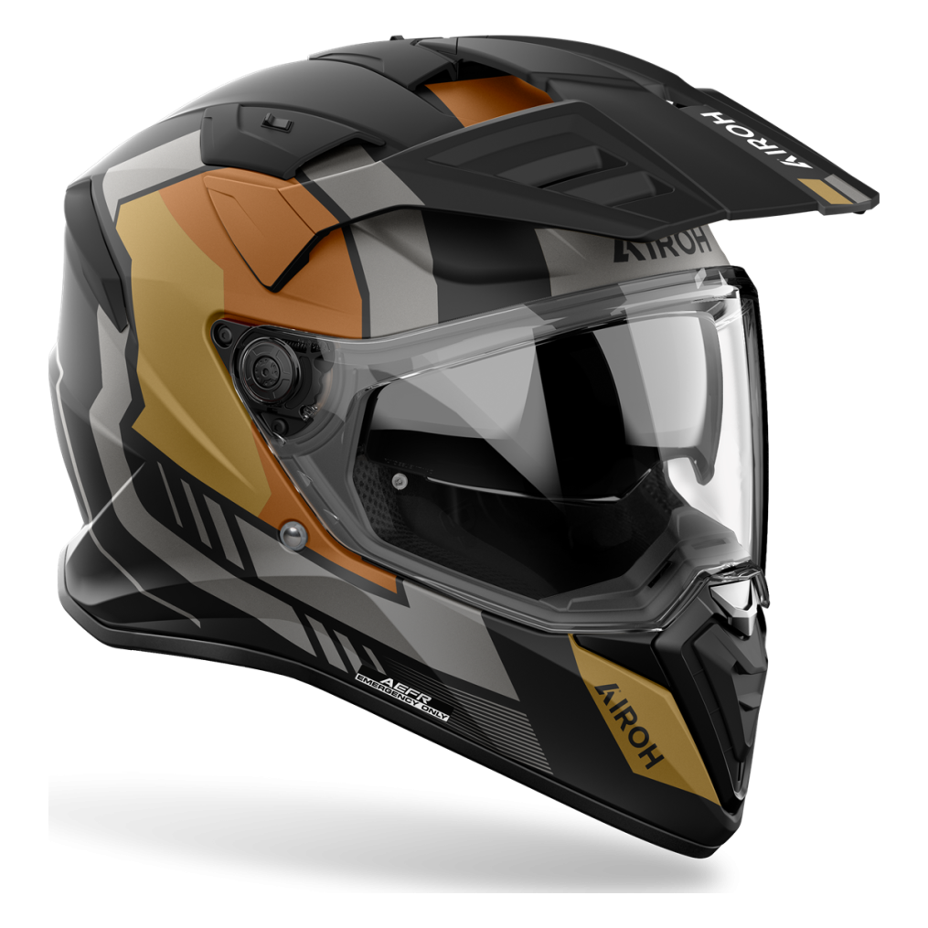 AIROH BANDIT HORN GOLD MATT
