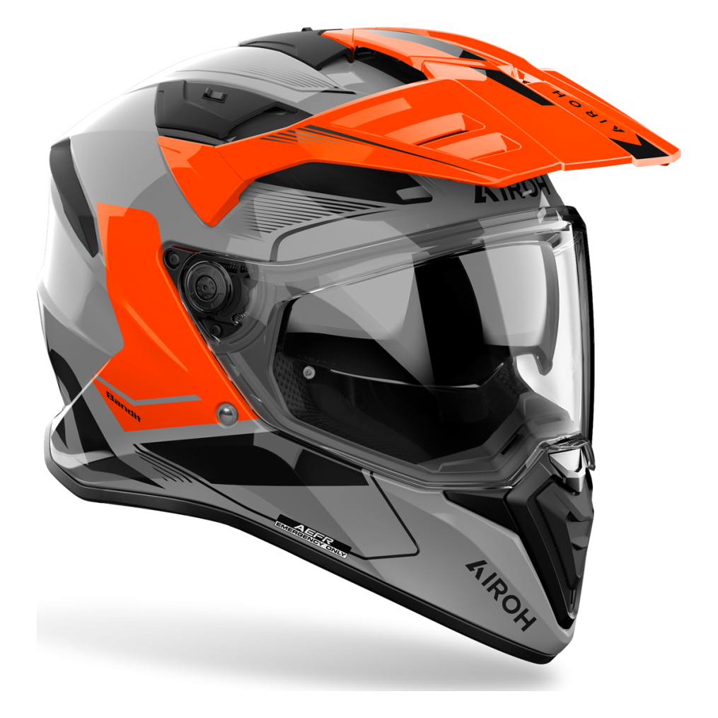 AIROH BANDIT TUNE ORANGE GLOSS