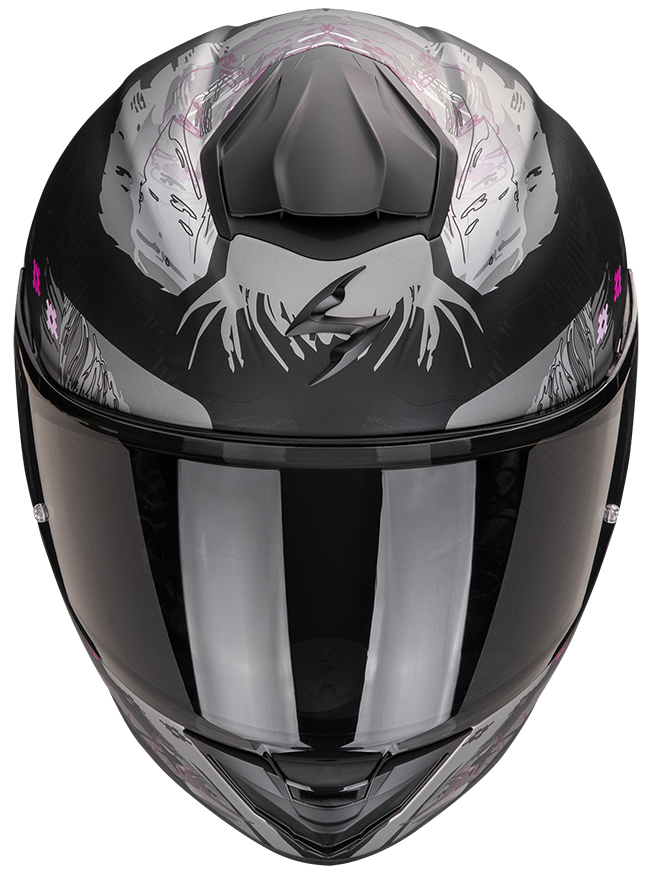 SCORPION EXO-530 AIR HADJI MATT BLACK / PINK