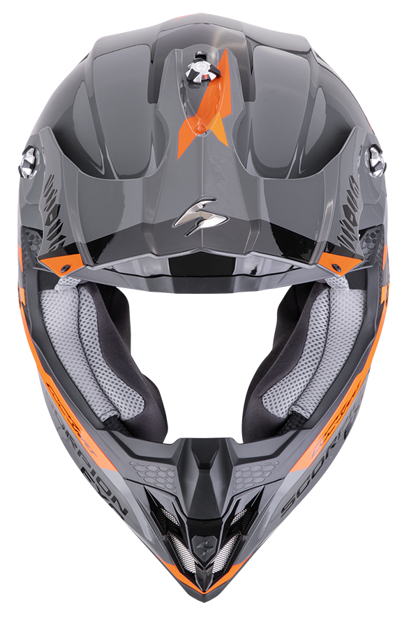 SCORPION VX-16 EVO AIR ROD GREY / ORANGE