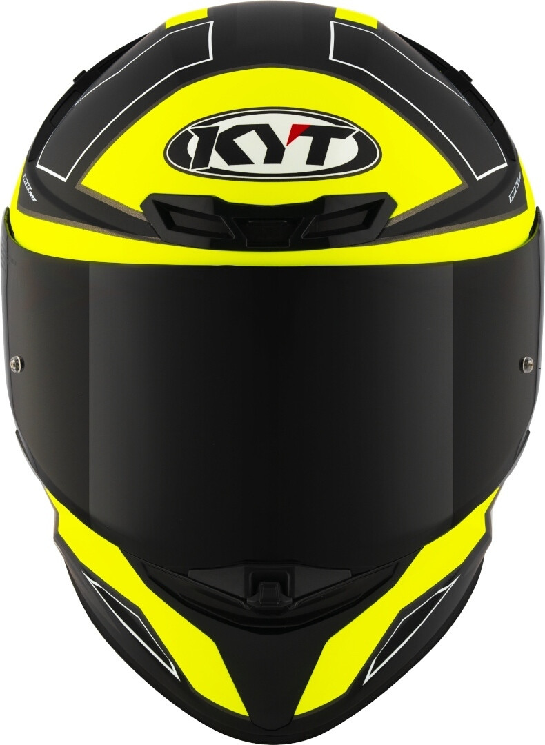 Kyt TT-Revo Electron Matt Black / Yellow