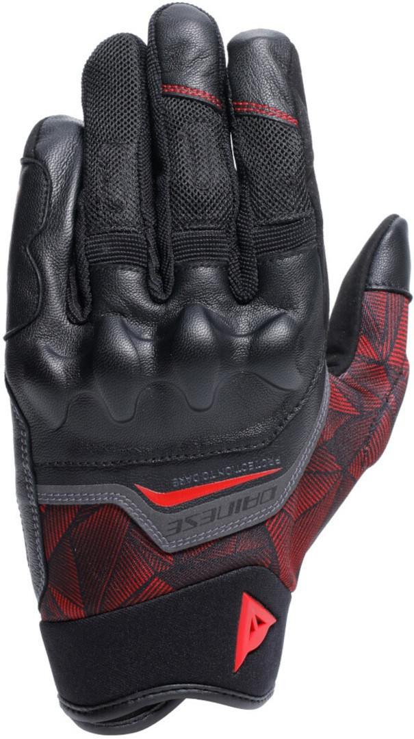 Dainese Ermex Black / Red Lava Gloves