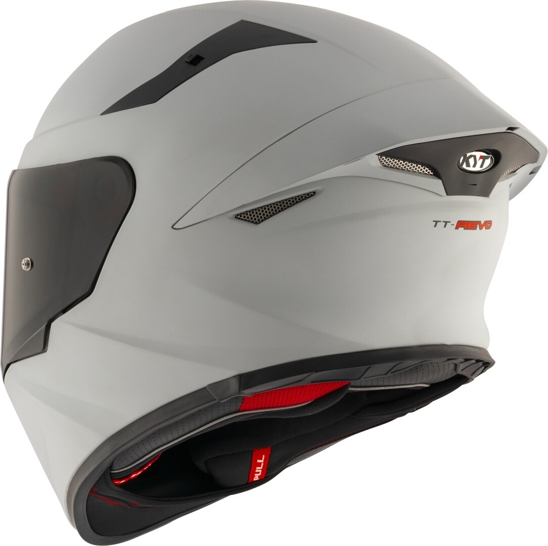 Kyt TT-Revo Plain Matt ASP Grey