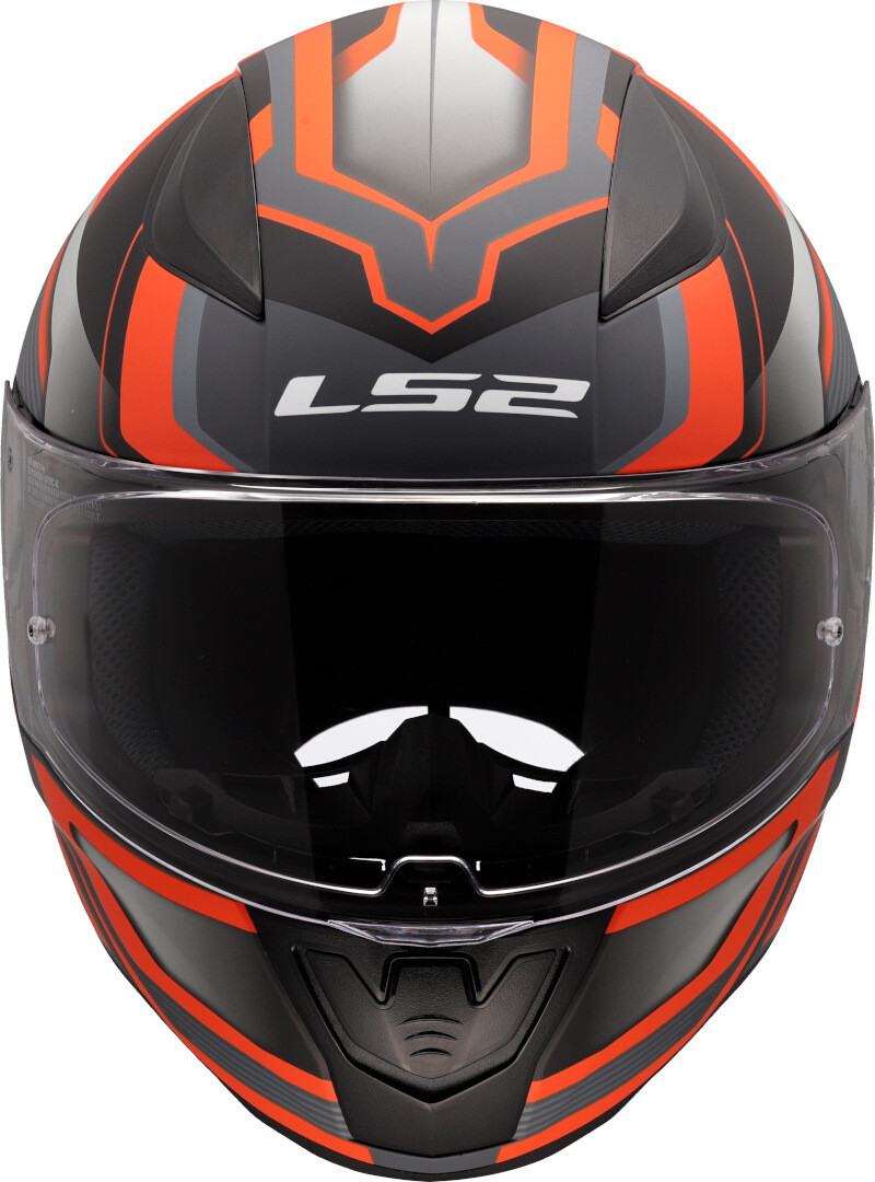 LS2 FF353 Rapid 2 Flitz Matt Orange Grey