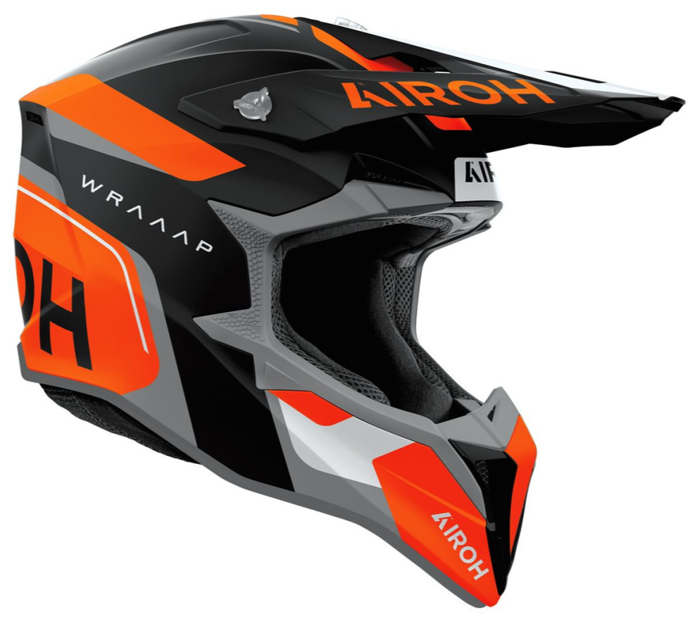 AIROH WRAAAP CONQUER ORANGE MATT