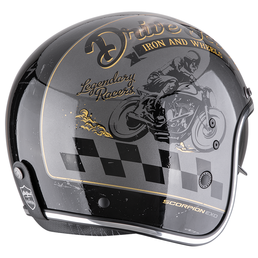 SCORPION BELFAST EVO DRIVE FAST SILVER / BLACK / GOLD