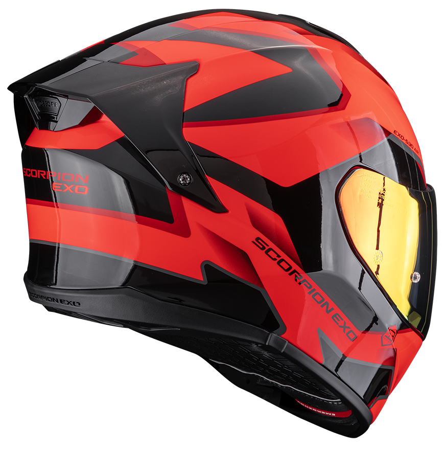 SCORPION EXO-530 AIR CLIP RED / BLACK