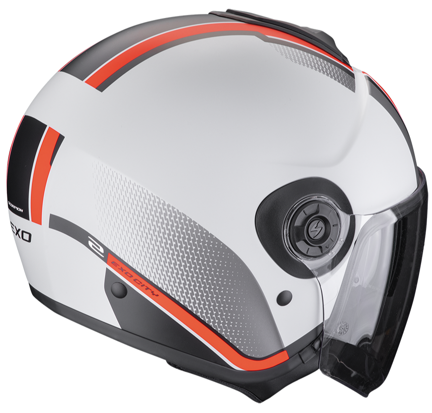 SCORPION EXO-CITY II VEL MATT GREY / RED