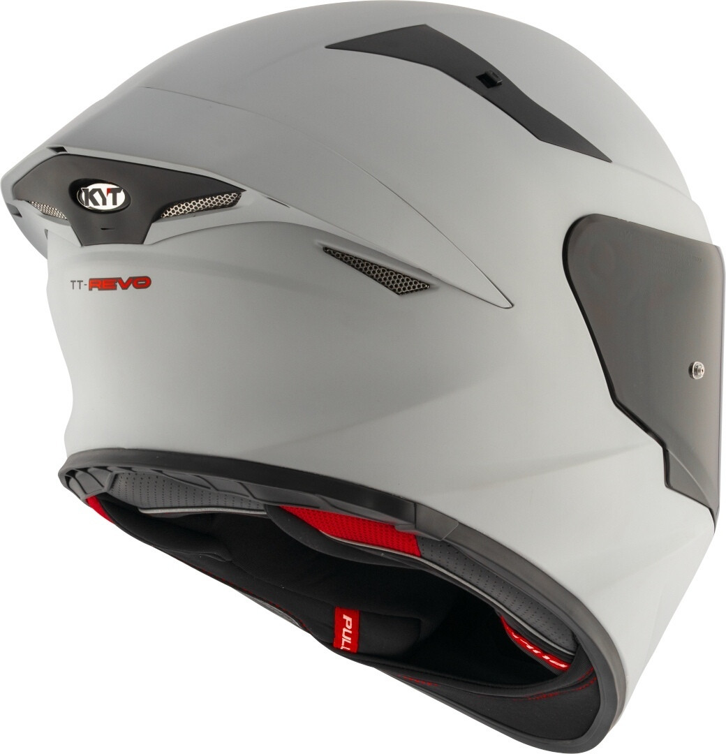 Kyt TT-Revo Plain Matt ASP Grey
