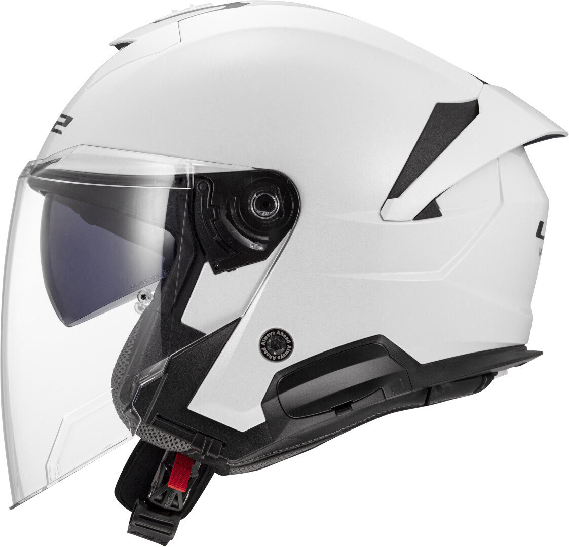 LS2 OF618 Verso II Solid White Gloss