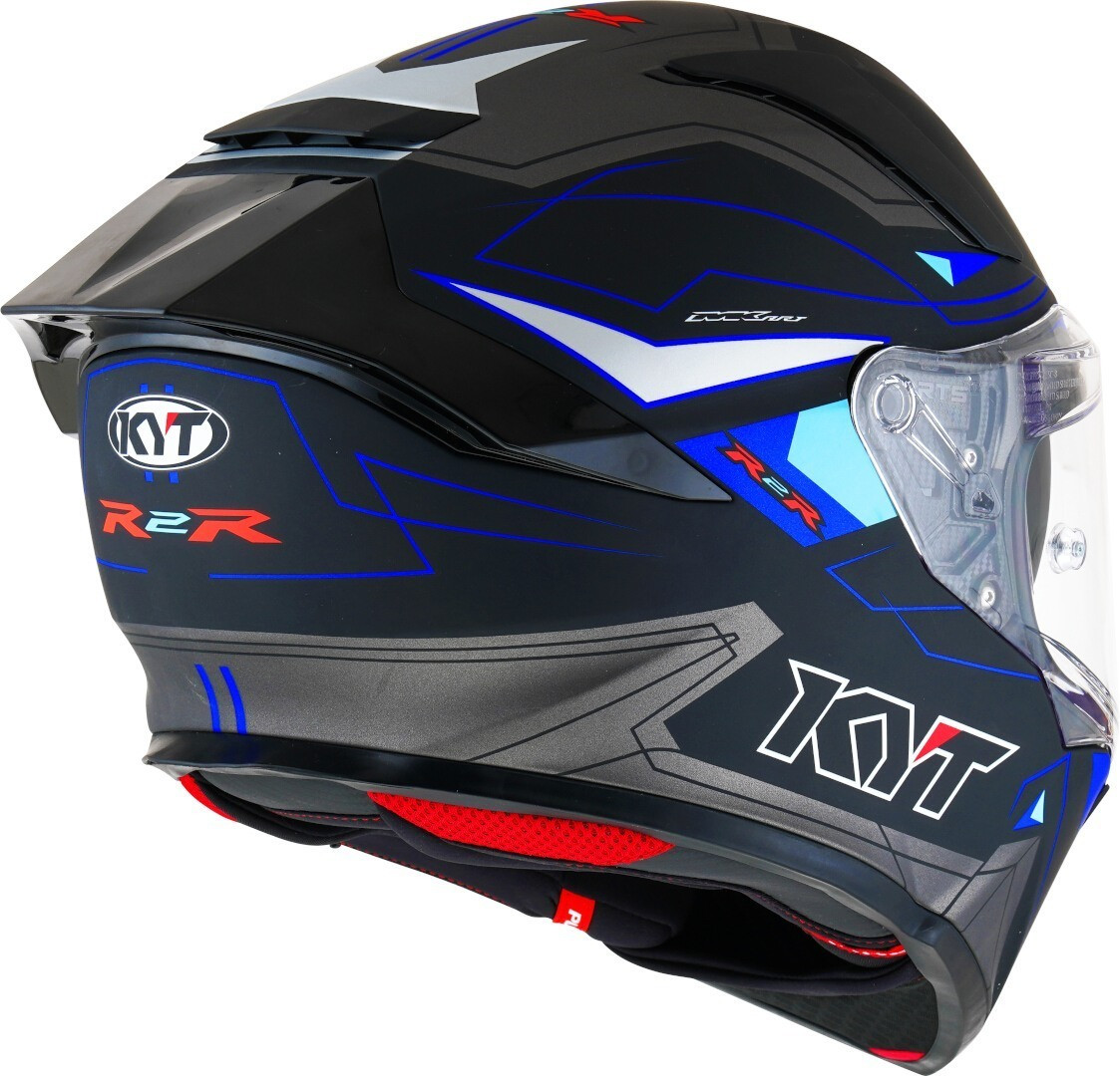 Kyt R2R Led Matt Black / Blue