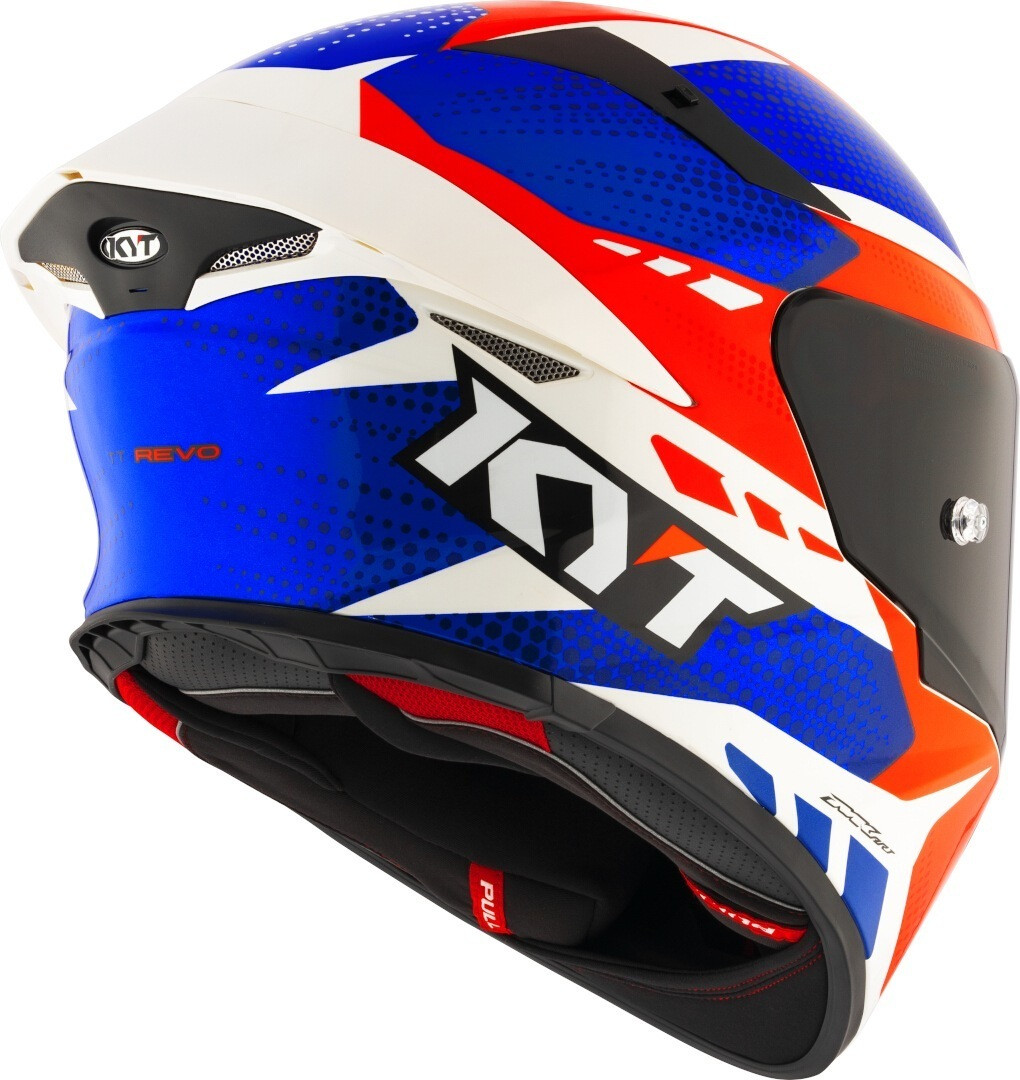 Kyt TT-Revo Gear Blue / Red