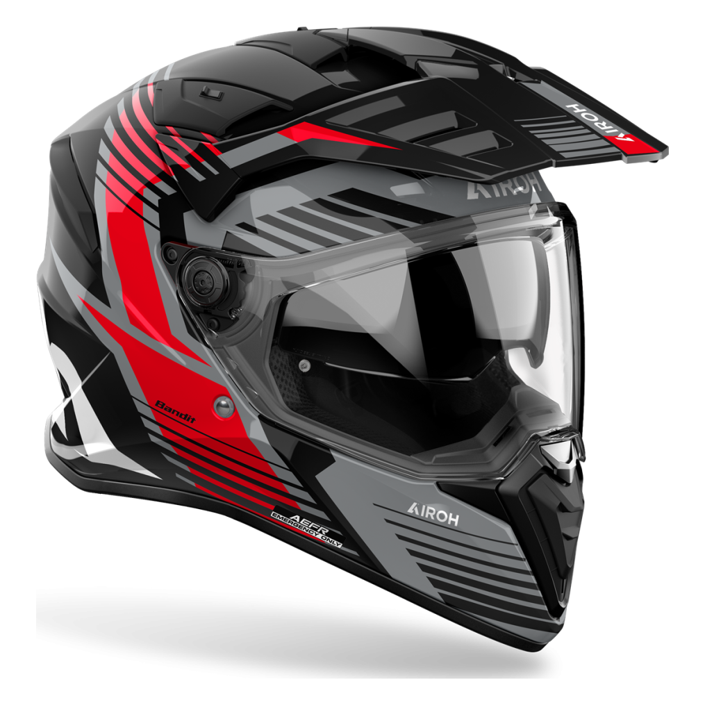 AIROH BANDIT SPICY RED GLOSS