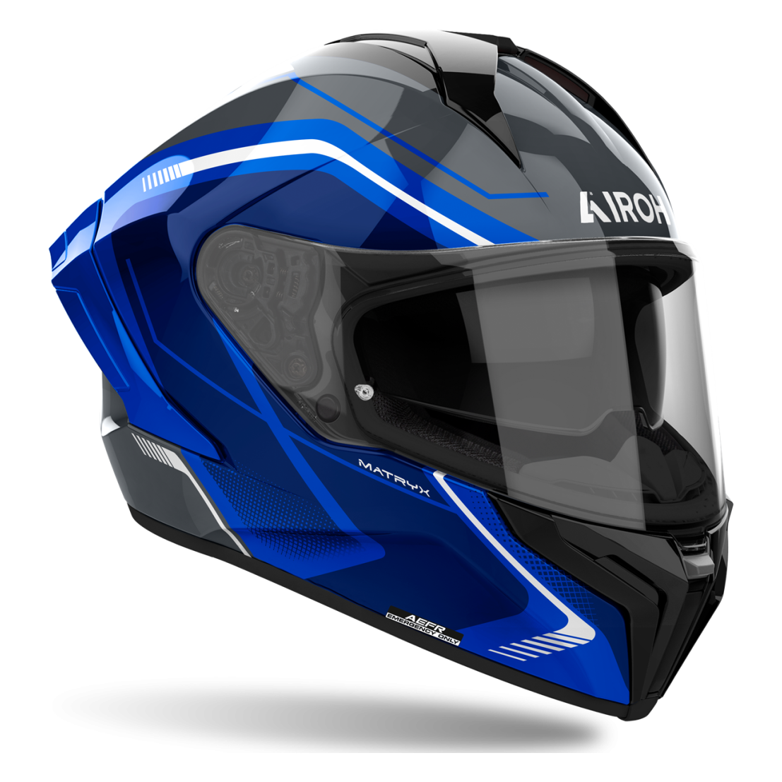 AIROH MATRYX WIDE BLUE GLOSS