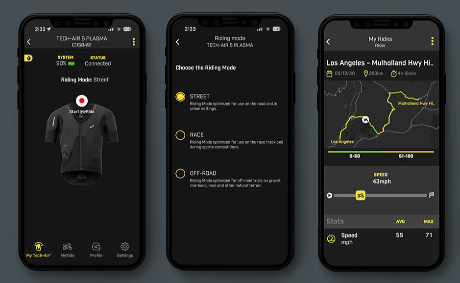 ALPINESTARS TECH-AIR® 5 PLASMA SYSTEM BLACK