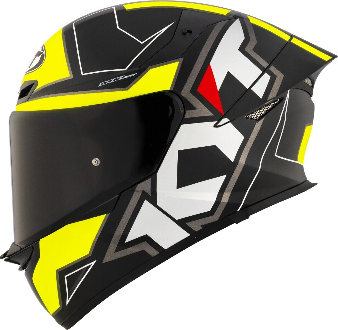 Kyt TT-Revo Electron Matt Black / Yellow